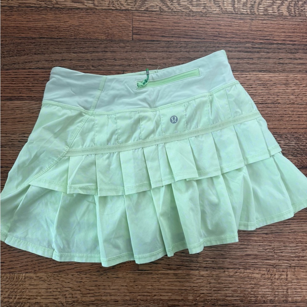 lululemon athletica Mint Green Tiered Skirt